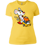 T-Shirts Vibrant Yellow / X-Small Danger Mouse Women's Premium T-Shirt