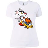 T-Shirts White / X-Small Danger Mouse Women's Premium T-Shirt