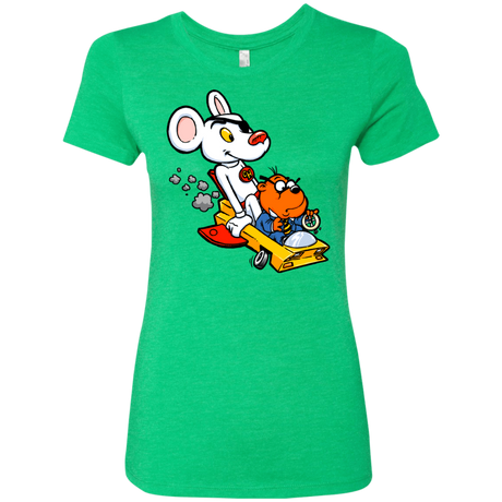 T-Shirts Envy / Small Danger Mouse Women's Triblend T-Shirt