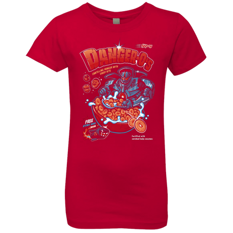 T-Shirts Red / YXS Danger O's Girls Premium T-Shirt
