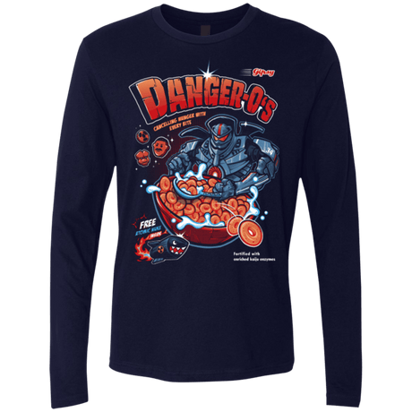 T-Shirts Midnight Navy / Small Danger O's Men's Premium Long Sleeve