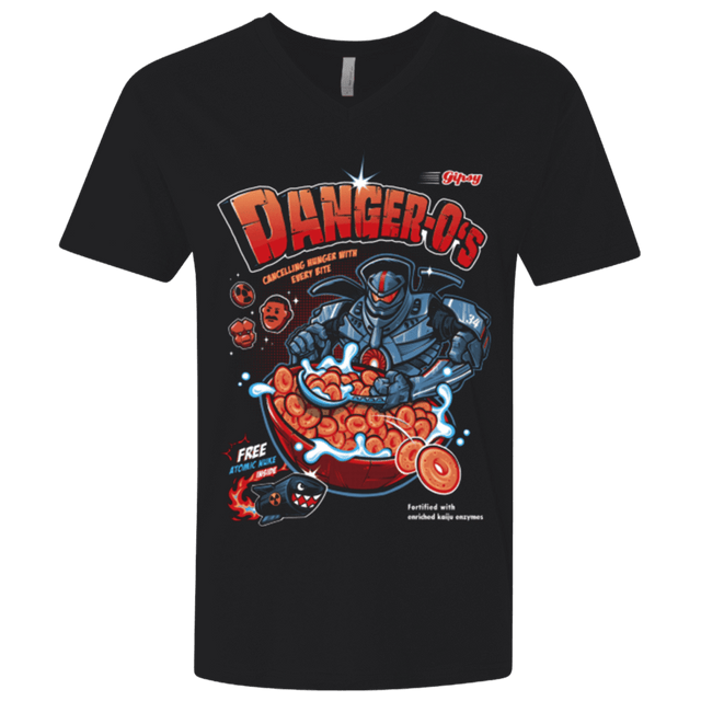 T-Shirts Black / X-Small Danger O's Men's Premium V-Neck