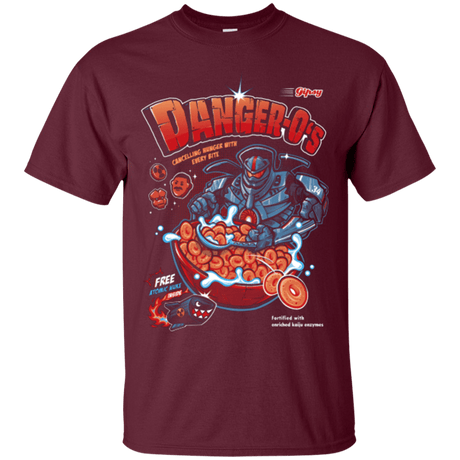 T-Shirts Maroon / Small Danger O's T-Shirt
