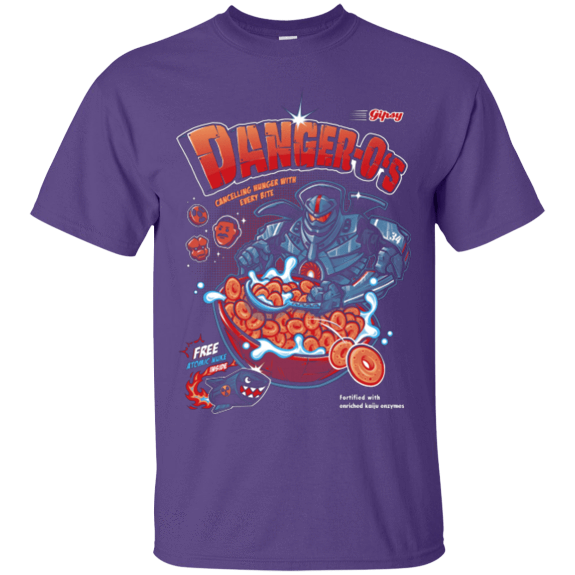 T-Shirts Purple / Small Danger O's T-Shirt