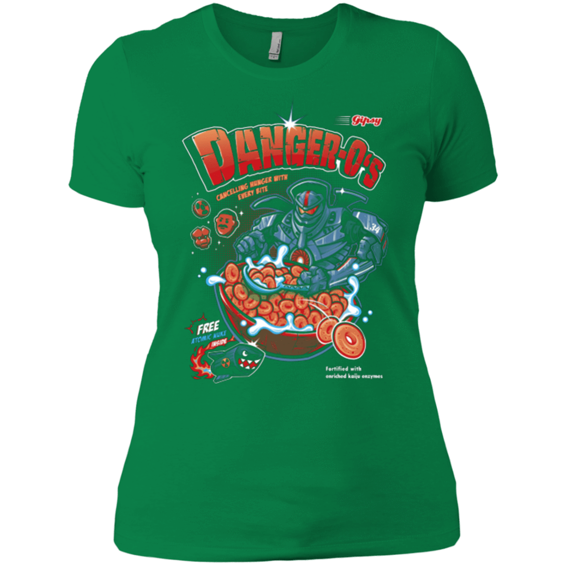 T-Shirts Kelly Green / X-Small Danger O's Women's Premium T-Shirt