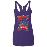 T-Shirts Purple / X-Small Danger O's Women's Triblend Racerback Tank