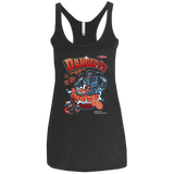 T-Shirts Vintage Black / X-Small Danger O's Women's Triblend Racerback Tank