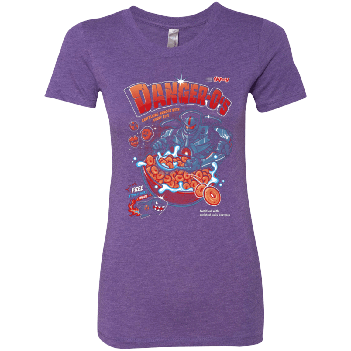 T-Shirts Purple Rush / Small Danger O's Women's Triblend T-Shirt