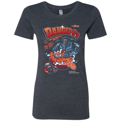 T-Shirts Vintage Navy / Small Danger O's Women's Triblend T-Shirt