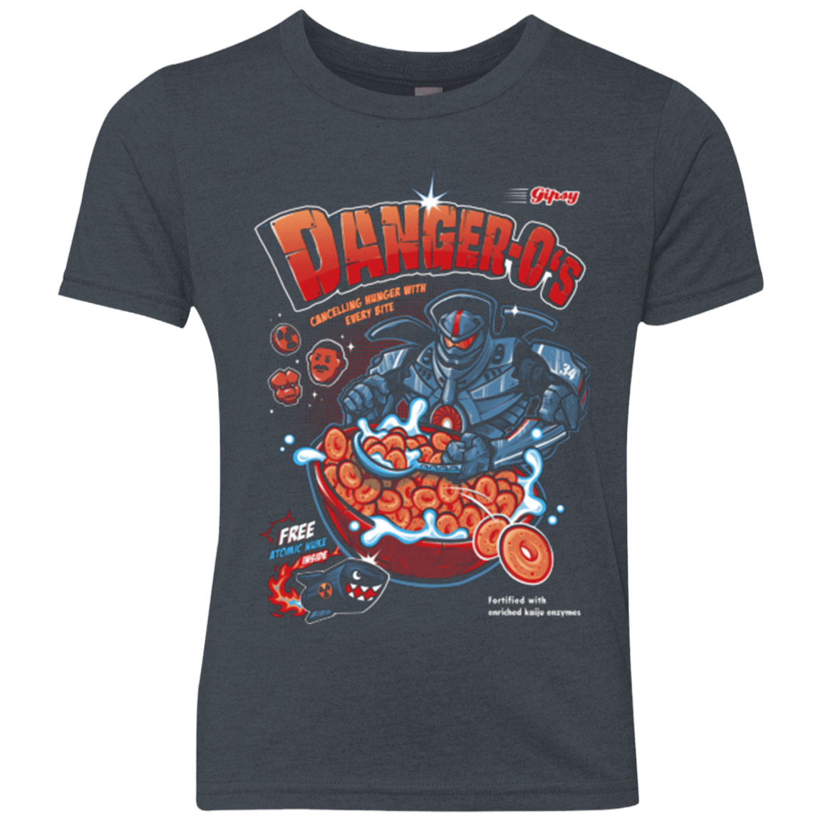 T-Shirts Vintage Navy / YXS Danger O's Youth Triblend T-Shirt