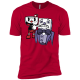 T-Shirts Red / YXS Dangerous Finger Boys Premium T-Shirt