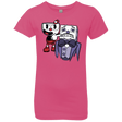 T-Shirts Hot Pink / YXS Dangerous Finger Girls Premium T-Shirt