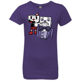 T-Shirts Purple Rush / YXS Dangerous Finger Girls Premium T-Shirt