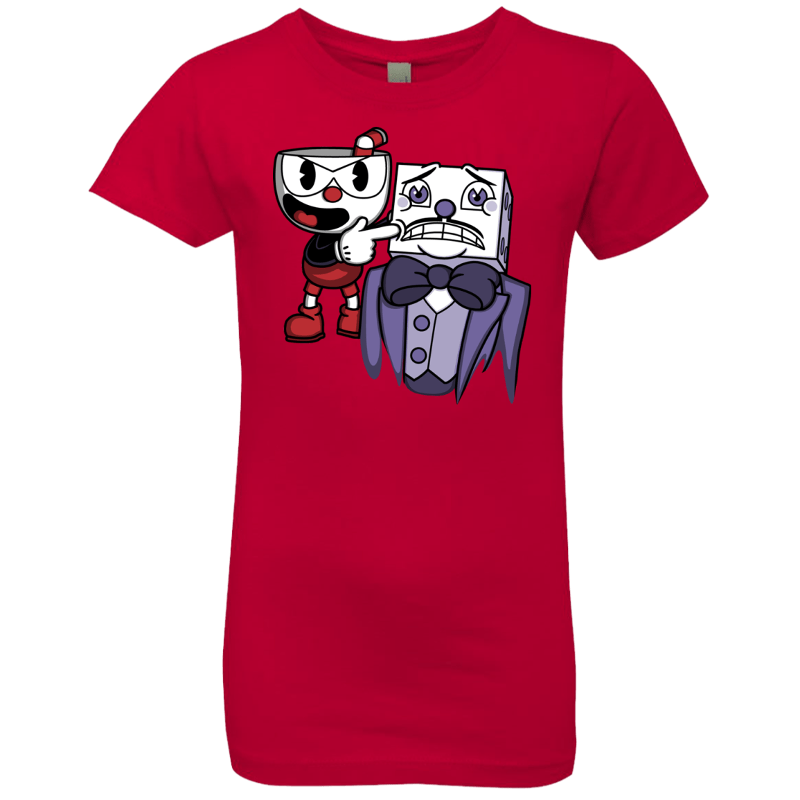 T-Shirts Red / YXS Dangerous Finger Girls Premium T-Shirt