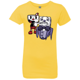 T-Shirts Vibrant Yellow / YXS Dangerous Finger Girls Premium T-Shirt