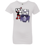 T-Shirts White / YXS Dangerous Finger Girls Premium T-Shirt