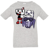 T-Shirts Heather Grey / 6 Months Dangerous Finger Infant Premium T-Shirt