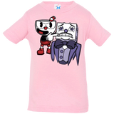 T-Shirts Pink / 6 Months Dangerous Finger Infant Premium T-Shirt