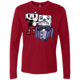 T-Shirts Cardinal / S Dangerous Finger Men's Premium Long Sleeve