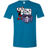 T-Shirts Antique Sapphire / S Dangerous Finger Men's Semi-Fitted Softstyle