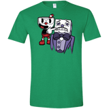 T-Shirts Heather Irish Green / S Dangerous Finger Men's Semi-Fitted Softstyle