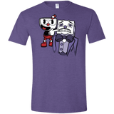 T-Shirts Heather Purple / S Dangerous Finger Men's Semi-Fitted Softstyle