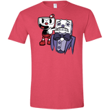 T-Shirts Heather Red / S Dangerous Finger Men's Semi-Fitted Softstyle