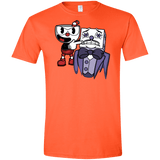 T-Shirts Orange / S Dangerous Finger Men's Semi-Fitted Softstyle