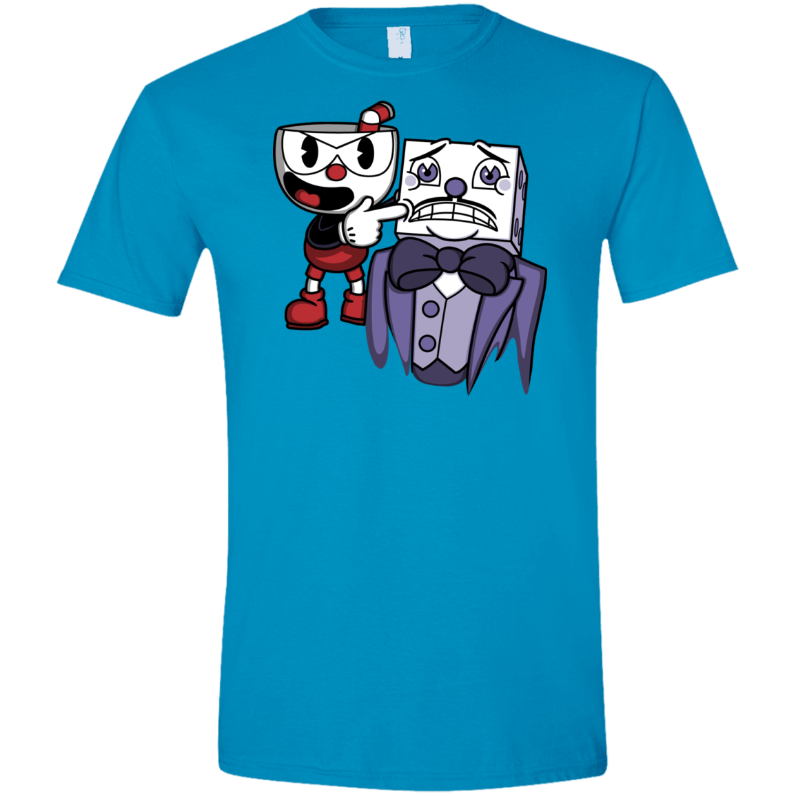 T-Shirts Sapphire / S Dangerous Finger Men's Semi-Fitted Softstyle