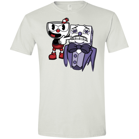 T-Shirts White / X-Small Dangerous Finger Men's Semi-Fitted Softstyle