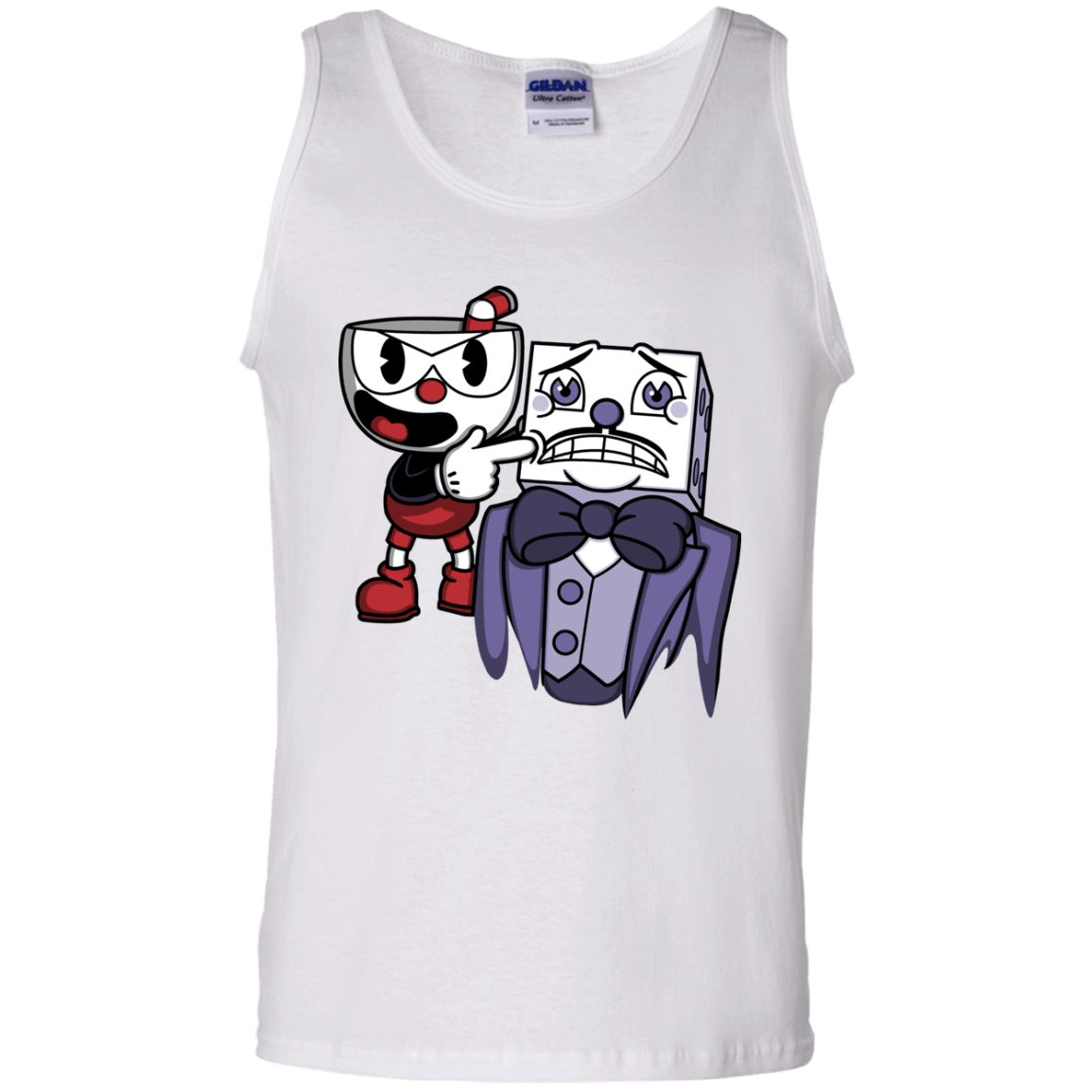 T-Shirts White / S Dangerous Finger Men's Tank Top