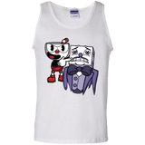 T-Shirts White / S Dangerous Finger Men's Tank Top
