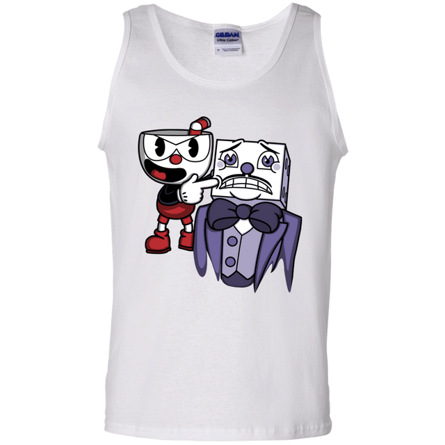 T-Shirts White / S Dangerous Finger Men's Tank Top