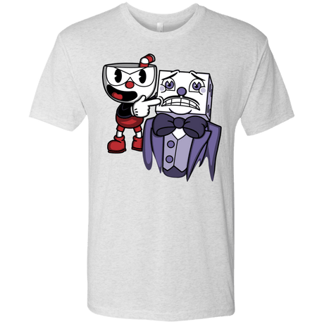 T-Shirts Heather White / S Dangerous Finger Men's Triblend T-Shirt