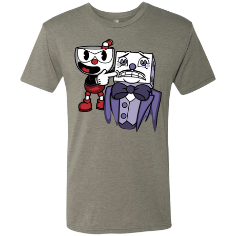 T-Shirts Venetian Grey / S Dangerous Finger Men's Triblend T-Shirt