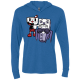 T-Shirts Vintage Royal / X-Small Dangerous Finger Triblend Long Sleeve Hoodie Tee