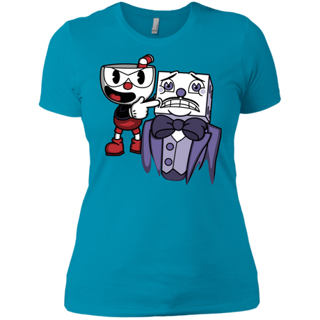 T-Shirts Turquoise / X-Small Dangerous Finger Women's Premium T-Shirt