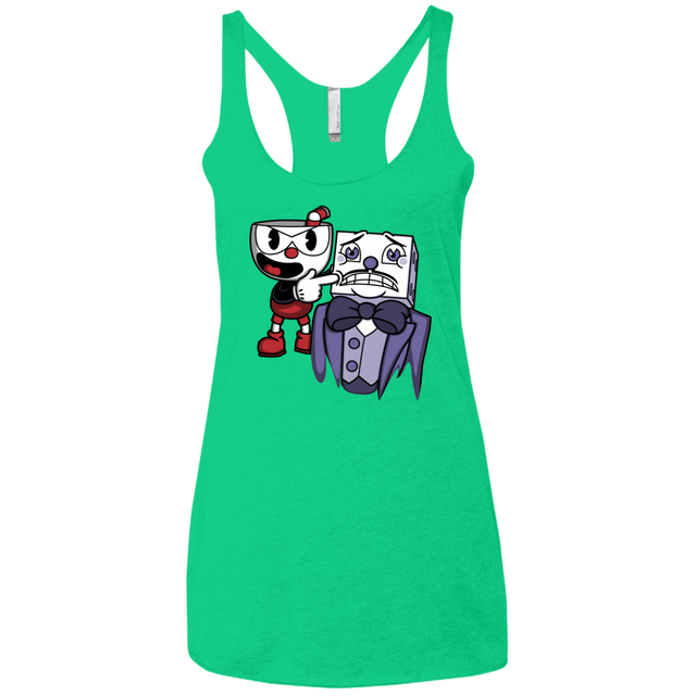 T-Shirts Envy / X-Small Dangerous Finger Women's Triblend Racerback Tank