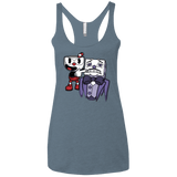 T-Shirts Indigo / X-Small Dangerous Finger Women's Triblend Racerback Tank