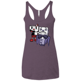 T-Shirts Vintage Purple / X-Small Dangerous Finger Women's Triblend Racerback Tank