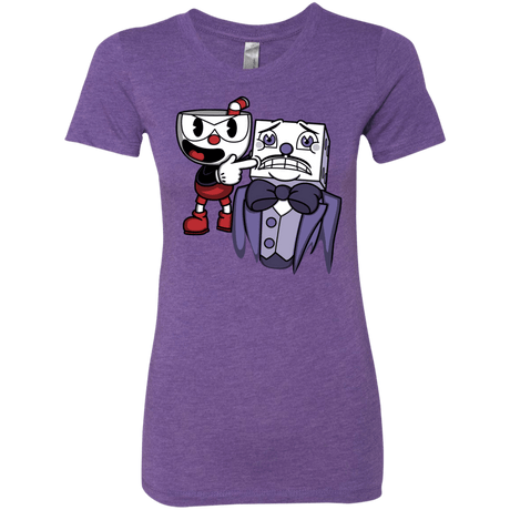 T-Shirts Purple Rush / S Dangerous Finger Women's Triblend T-Shirt