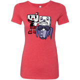 T-Shirts Vintage Red / S Dangerous Finger Women's Triblend T-Shirt