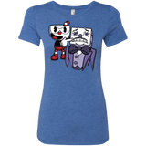 T-Shirts Vintage Royal / S Dangerous Finger Women's Triblend T-Shirt