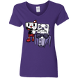 T-Shirts Purple / S Dangerous Finger Women's V-Neck T-Shirt