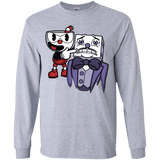 T-Shirts Sport Grey / YS Dangerous Finger Youth Long Sleeve T-Shirt