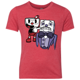 T-Shirts Vintage Red / YXS Dangerous Finger Youth Triblend T-Shirt