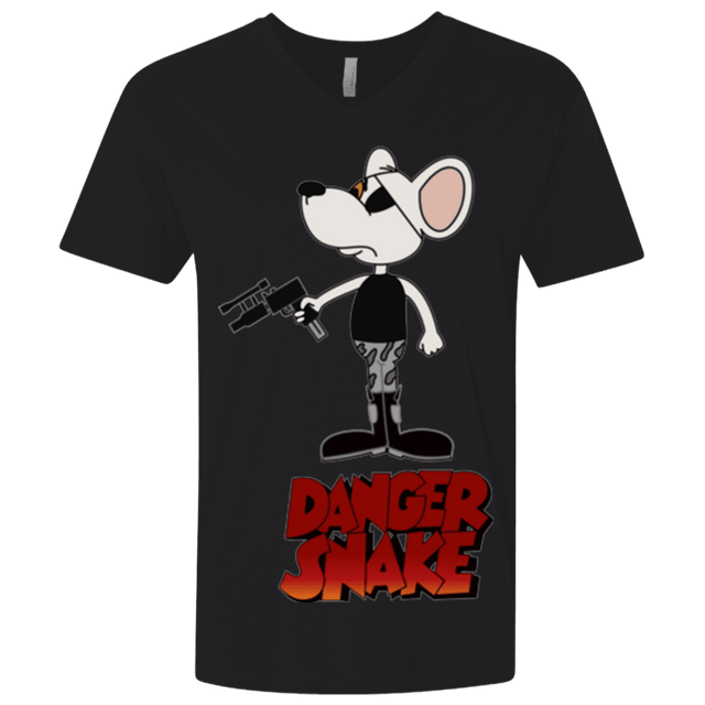 T-Shirts Black / X-Small Dangersnake Men's Premium V-Neck