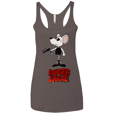 T-Shirts Macchiato / X-Small Dangersnake Women's Triblend Racerback Tank