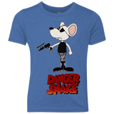 T-Shirts Vintage Royal / YXS Dangersnake Youth Triblend T-Shirt
