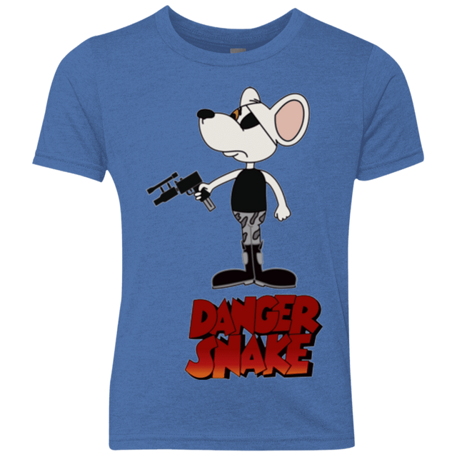 T-Shirts Vintage Royal / YXS Dangersnake Youth Triblend T-Shirt